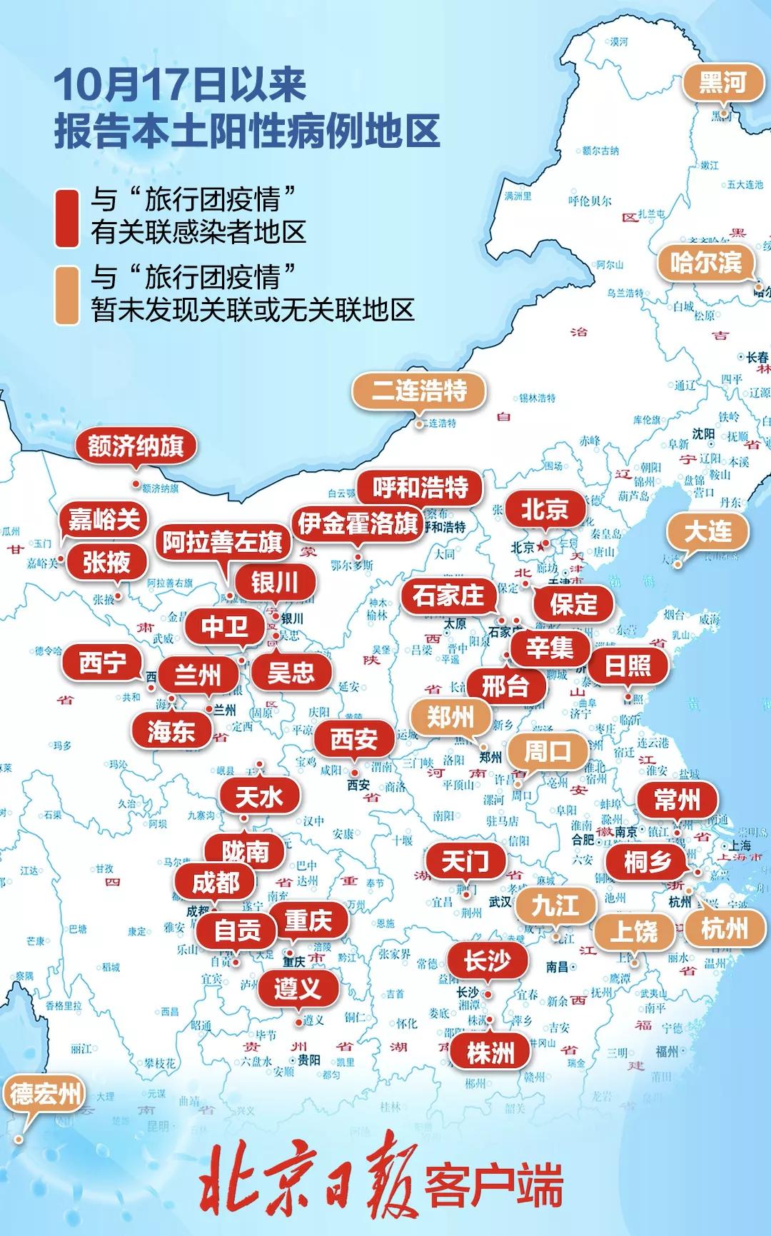 全国最新病例公布情况报告摘要