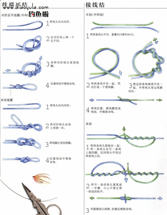 鱼竿绑带缠绕技巧详解